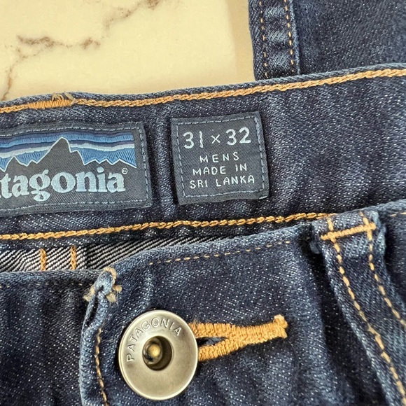Patagonia Men Iron Clad Straight Denim Jeans, Blue 31x32 - Picture 2 of 7